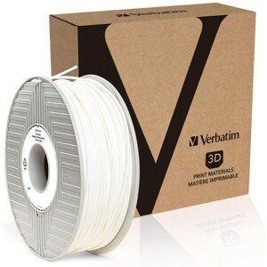 VERBATIM filament do 3D tlačiarne TEFABLOC TPE 2,85mm, 71m, 500g biely
