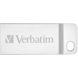 VERBATIM Flash Disk 64GB Metal Executive, USB 2.0, strieborný