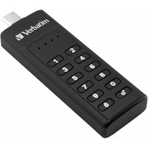 VERBATIM USB C 3.2 Drive 64 GB s klávesnicou