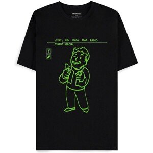 Tričko Fallout - Charisma +10 2XL