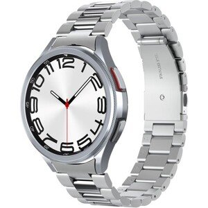 Spigen Modern Fit 316L Band, Silver - Samsung Galaxy Watch6 Classic 47mm