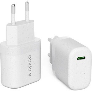 Epico Resolve 30W GaN nabíjací adaptér s PowerDelivermi, biely