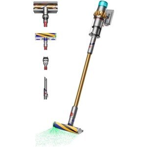 Dyson V15 Detect Absolute (2023) vysávač, 14 cyklónov, 230 AW, filtrácia celého prístroja, výdrž až