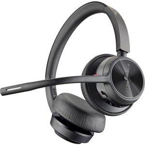 Poly Voyager 4320-M bezdrôtové slúchadlá + BT700 adaptér, čierna