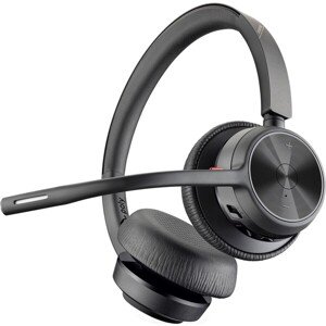 Poly Voyager 4320 bezdrôtové slúchadlá + BT700 adaptér, čierna