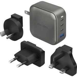 ENERGEA TravelWorld GaN100 nabíjačka, 100W šedá