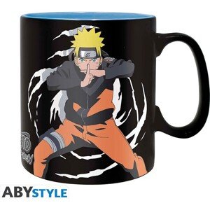 Hrnček Naruto Shippuden - Naruto & Kurama 460 ml (king size)