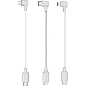 Potensic náhradné prepojovacie káble k telefónom (micro USB + USB-C + Lightning)