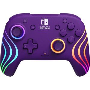 PDP bezdrôtový ovládač Afterglow Wave fialový (Switch)