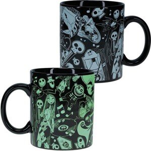 Hrnček Nightmare Before Christmas 550 ml (svieti v tme) (king size)