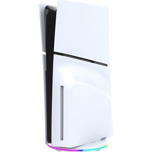 iPega P5S025S Vertikálne Stojan s RGB pre PS5 Slim/PS5 Pro biely