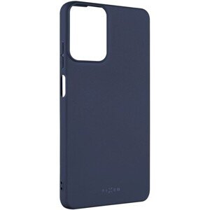 Zadný pogumovaný kryt FIXED Story pre Motorola MOTO G04/G24, modrý