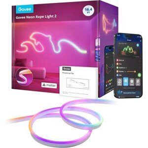 Govee Neon 2 MATTER ohybný LED pásik (5m) - RGBIC