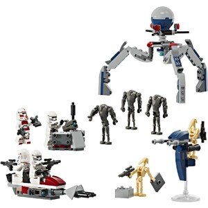 LEGO®Star Wars™ 75372 Bojový balíček klonového vojaka a Bojového droida