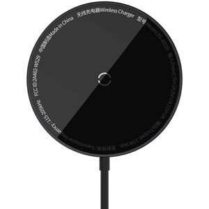 Baseus Bezdrôtová nabíjačka do siete Simple Mini3 15W USB-C čierna