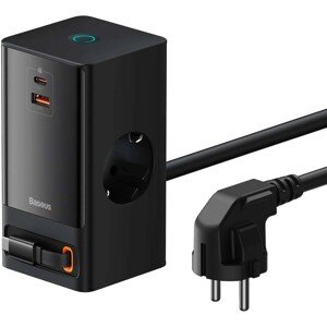 Baseus Nabíjacia stanica PowerCombo Digital 65W EU čierna