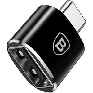 Baseus Adaptér z USB-A na USB-C čierny