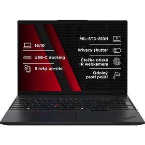 Lenovo ThinkPad L16 Gen 1 AMD (21L7001MCK) čierny