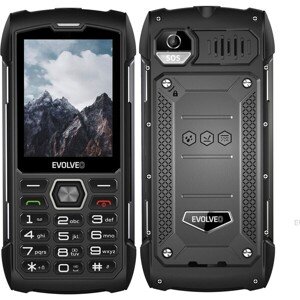 EVOLVEO StrongPhone H1 čierno-sivý