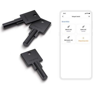Netatmo Doorlock kit 3 keys náhradný kľúč k šikovnému zámku
