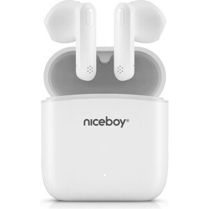HW Slúchadlá Niceboy HIVE Beans White