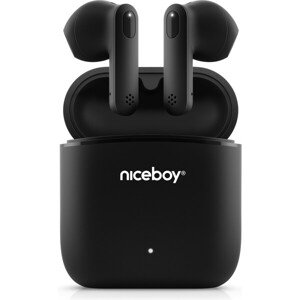 HW Slúchadlá Niceboy HIVE Beans Black