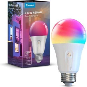 Govee Smart žiarovka RGBWW 12W-85W 1200lm E27 Long Life