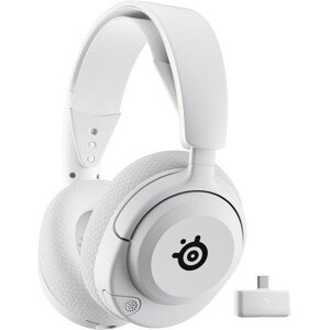 SteelSeries Arctis Nova 5 herné slúchadlá biela