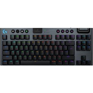 Logitech G915 X LIGHTSPEED TKL Clicky herná klávesnica US čierna