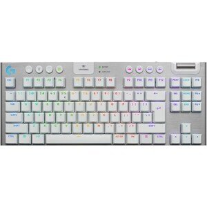 Logitech G915 X LIGHTSPEED TKL Tactile herná klávesnica US biela