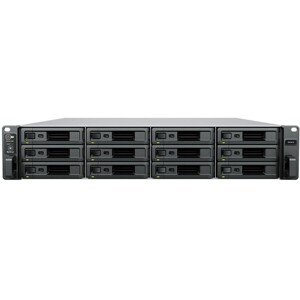 Synology SA3410 12-bay NAS, rack 2U, Intel Xeon D-1543, 16GB ECC, 2x PCIe, SAS/SATA, 2/4x 10/1GbE, e