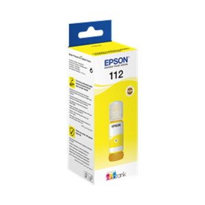 Epson 112 EcoTank Pigment Yellow ink bottle žltá