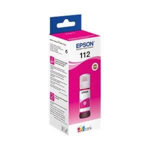 Epson 112 EcoTank Pigment Magenta ink bottle purpurová
