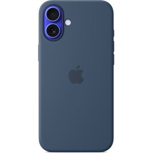 Apple silikónový kryt s MagSafe na iPhone 16 Plus denimový