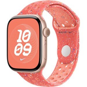 Apple Watch 49/46/45/44mm horúco oranžový športový remienok Nike S/M