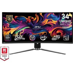 MSI MPG 341CQPX QD-OLED herný monitor 34"