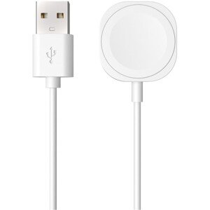 FIXED USB-A nabíjací kábel pre Apple Watch biely