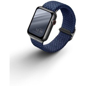 UNIQ Aspen Braided remienok pre Apple Watch 41/40/38mm modrý