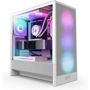 NZXT H5 Flow RGB biela