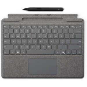 Microsoft Surface Pro klávesnica + Slim Pen 2 Bundle (EN) platinová