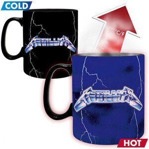 Hrnček Metallica - Ride The Lightning (meniaci sa motív) 460 ml