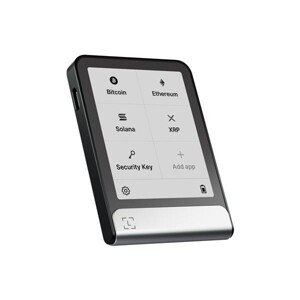 Ledger Flex krypto peňaženka (iOS/Android/MacOS/Windows/Linux) čierna