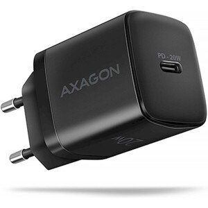 AXAGON ACU-PD20 USB nabíjačka do siete 1x port 20W čierna