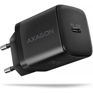 AXAGON ACU-PD30 USB nabíjačka do siete 1x port 30W čierna