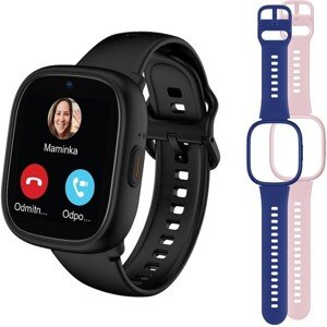 LAMAX WatchY4 Plus detské hodinky čierne