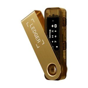 Ledger Nano S Plus Gold Crypto Hardware Wallet