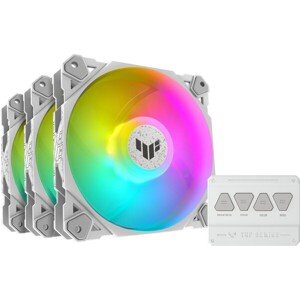 ASUS TUF Gaming TF120 120mm ARGB biela 3x120mm