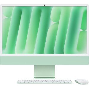 CTO Apple iMac 24" (2024) 10CPU / 2TB SSD / Green / Mouse / 24GB / Stand.sklo / SK Touch ID KLV / 1G