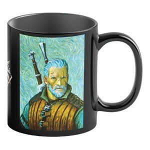 Hrnček Game Art Chronicles: The Witcher Geralt Van Gogh (meniaci sa motív) 450 ml
