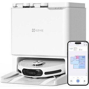 EZVIZ RS20 Pro robotický vysávač a mop biely